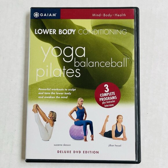 Giam Lower Body Conditioning Yoga Balance Ball Pilates DVD - Picture 1 of 5